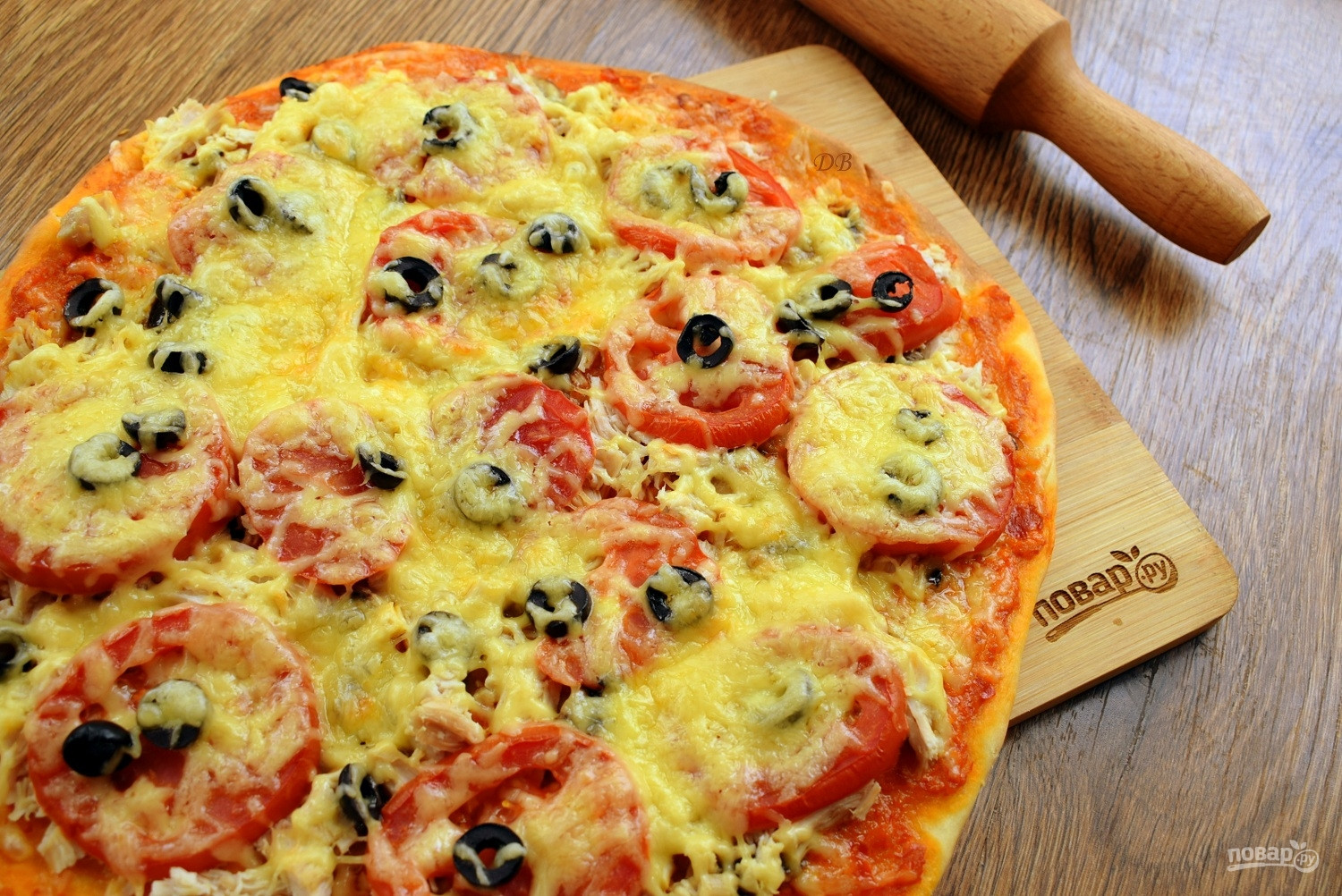 тонкая пицца из дрожжевого теста рецепт с фото пошагово (120) фото