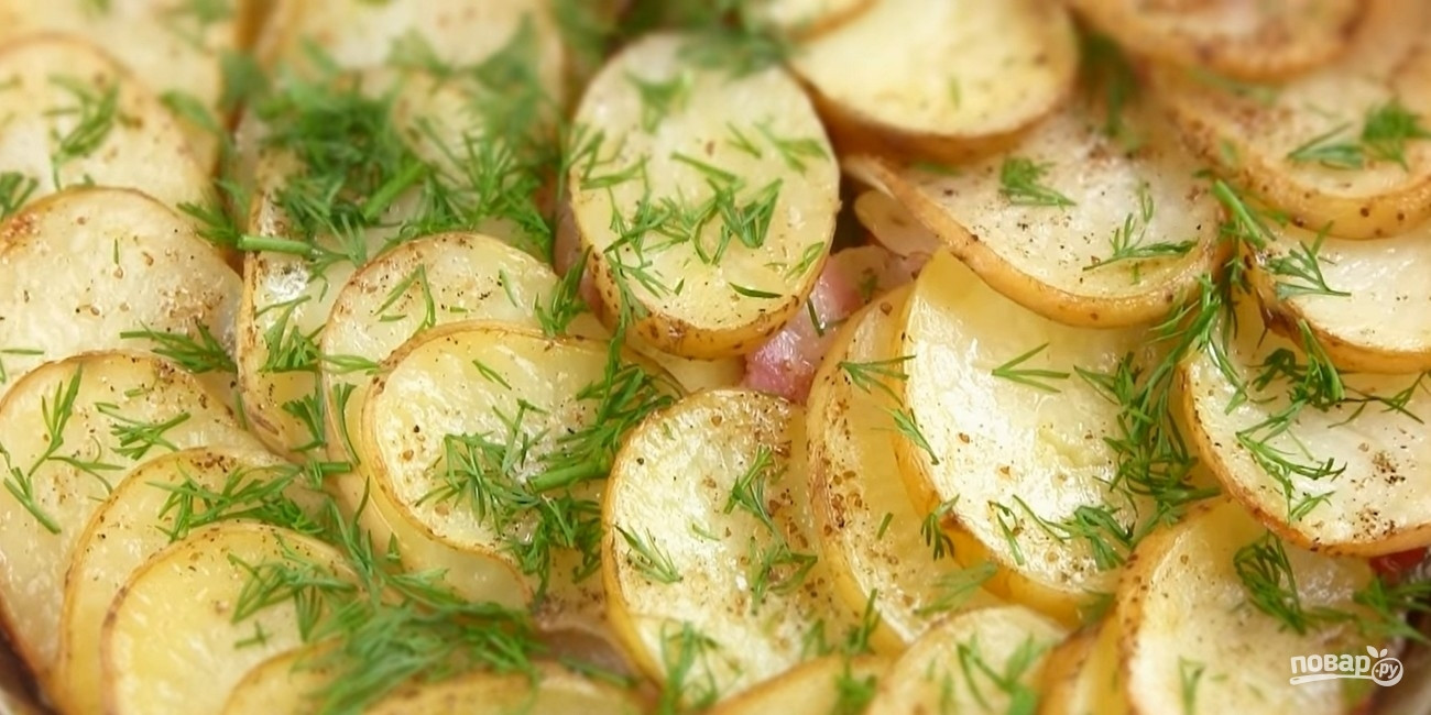 Вкусная картошка с кабачком