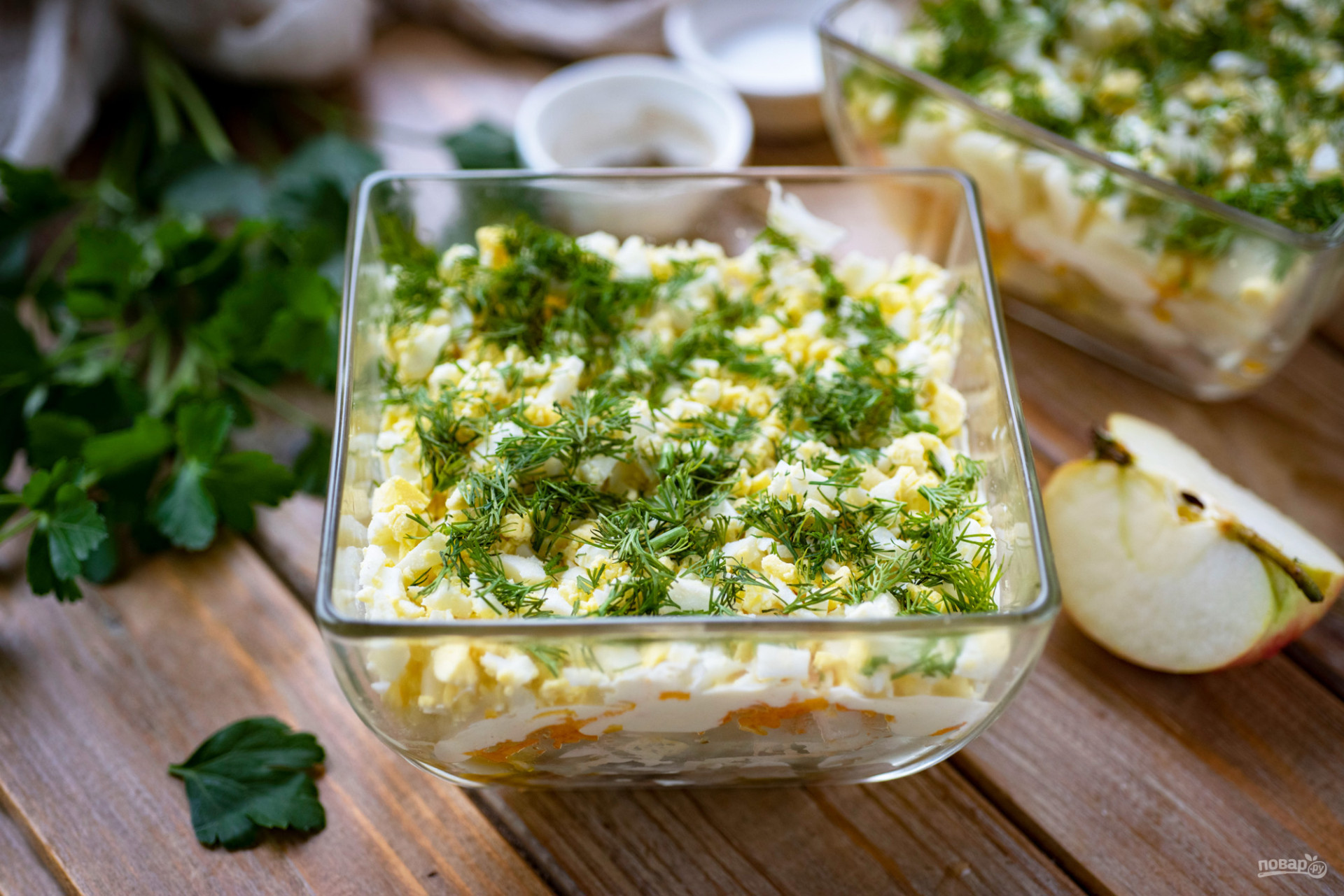 Салат из сельди с красным перцем – «Украинский»