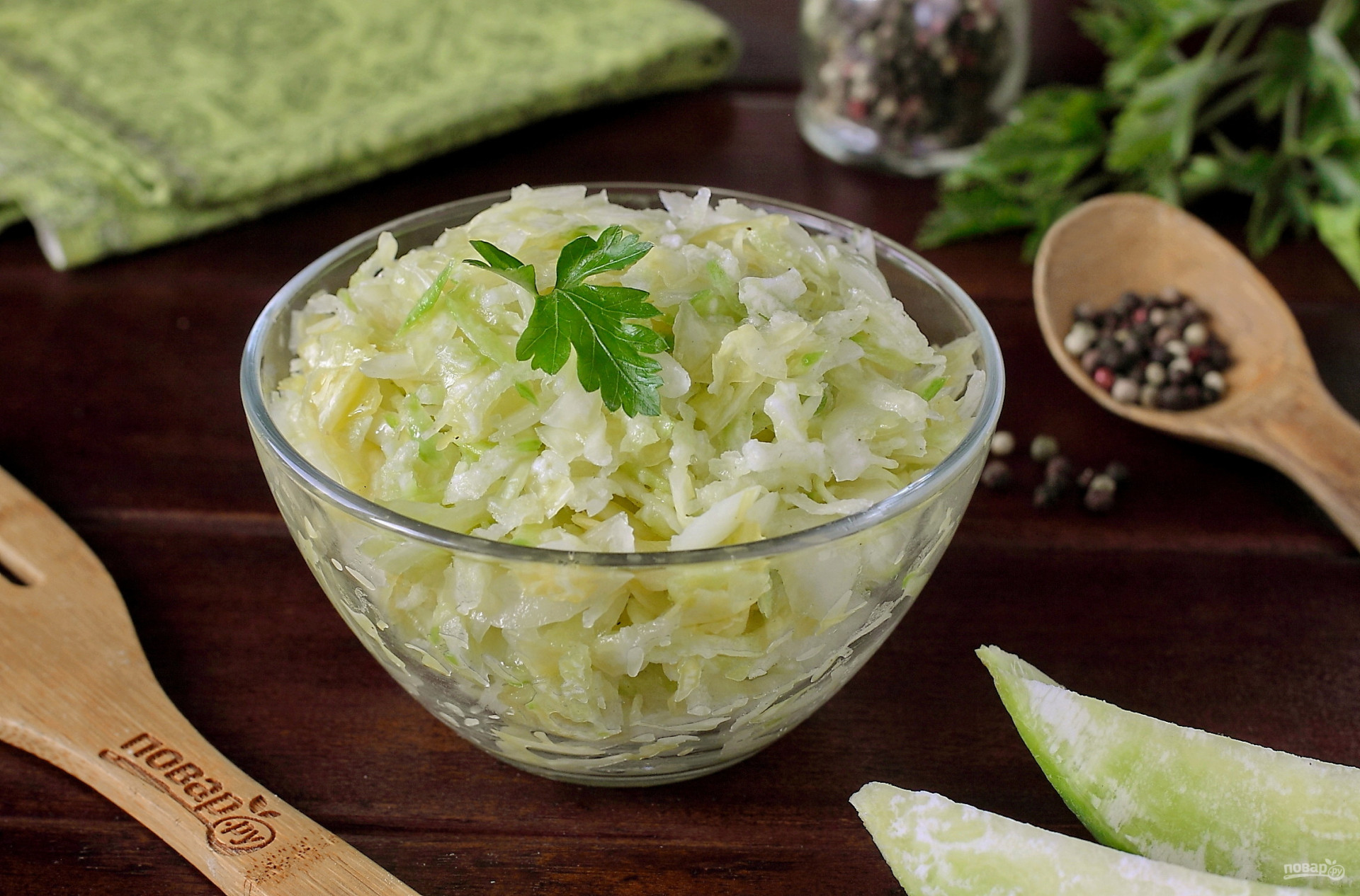 Ингредиенты для капустного салата