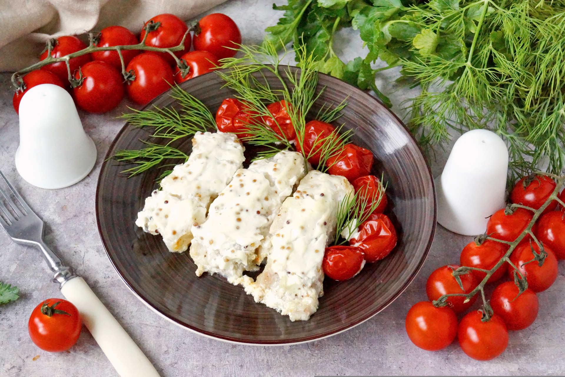 Видео рецепт Запеченная треска