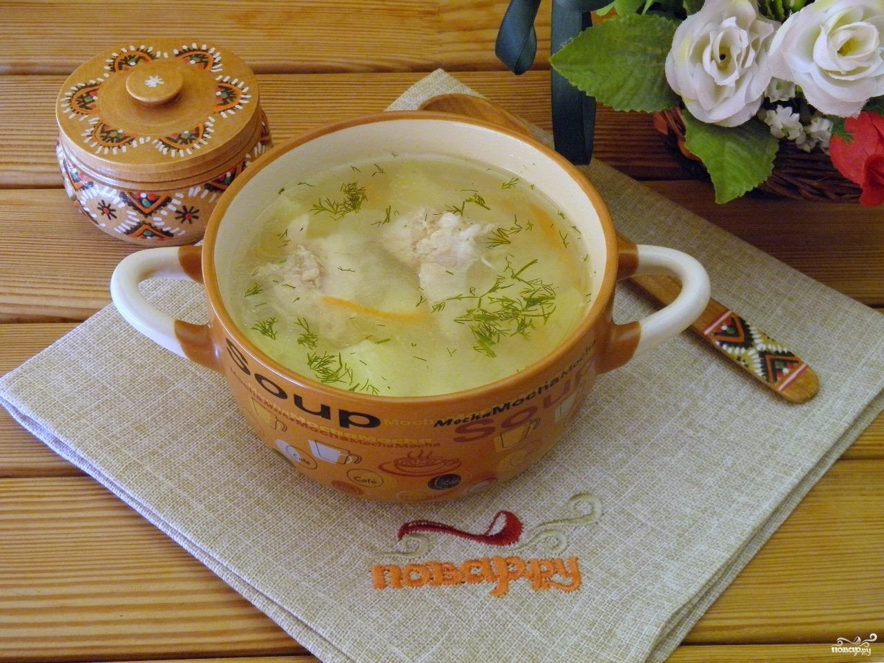 Суп в супнице