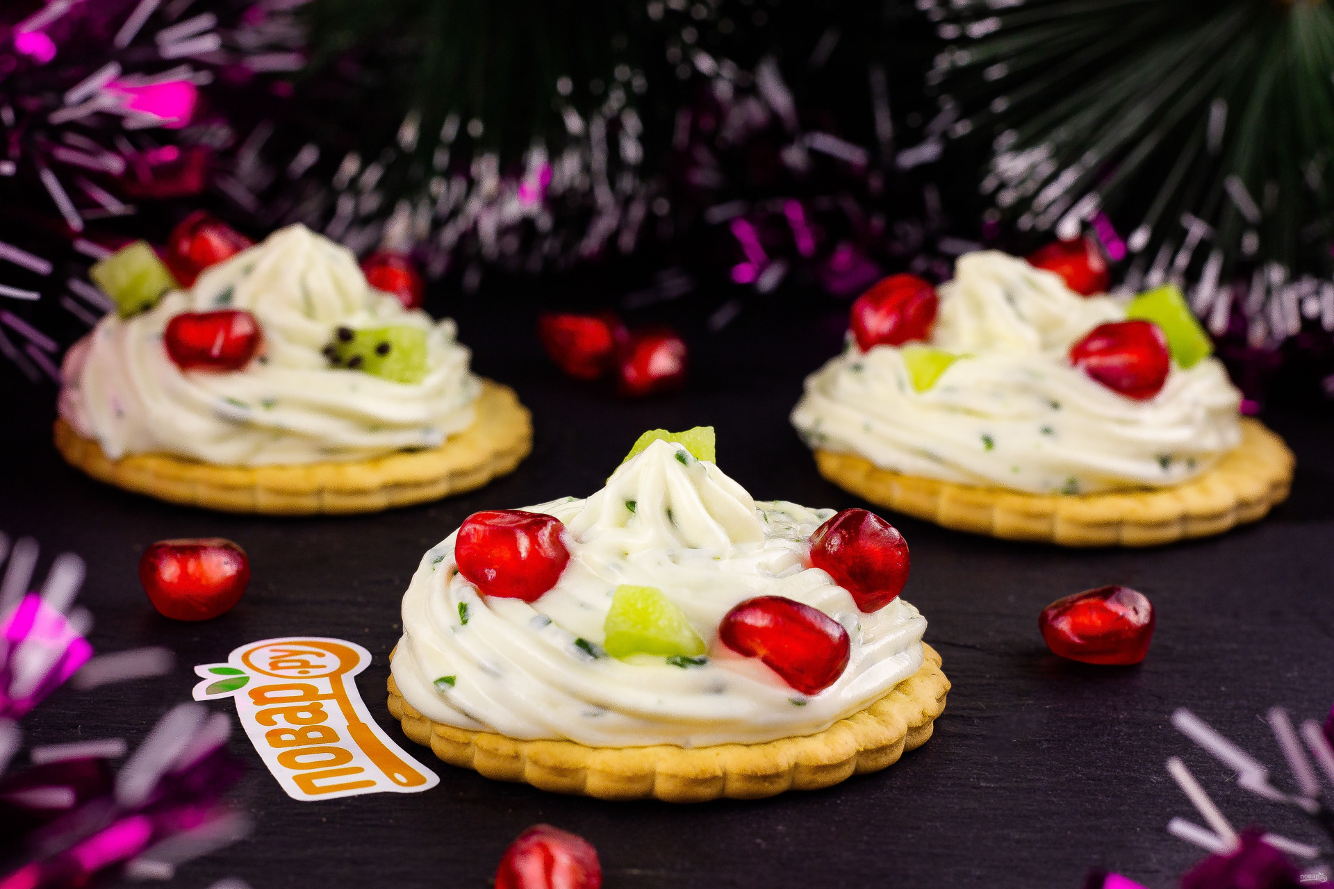 Пикантная новогодняя закуска «Елочка»