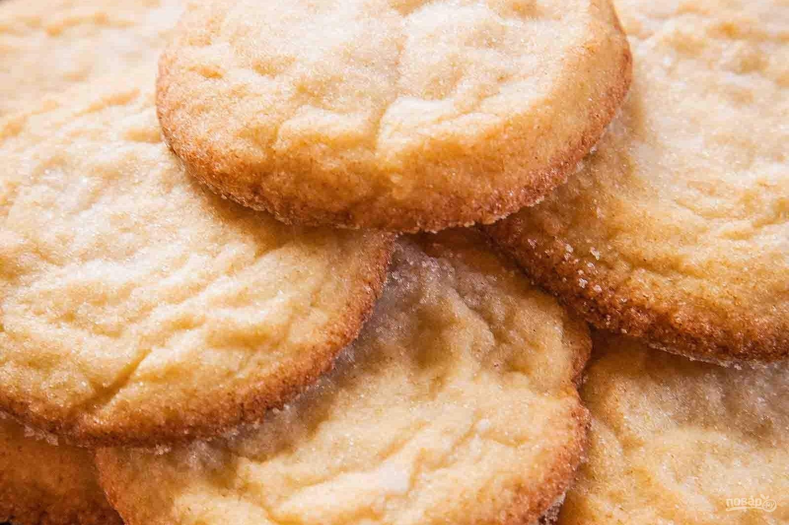 Рецепт обычного печенья с сахаром