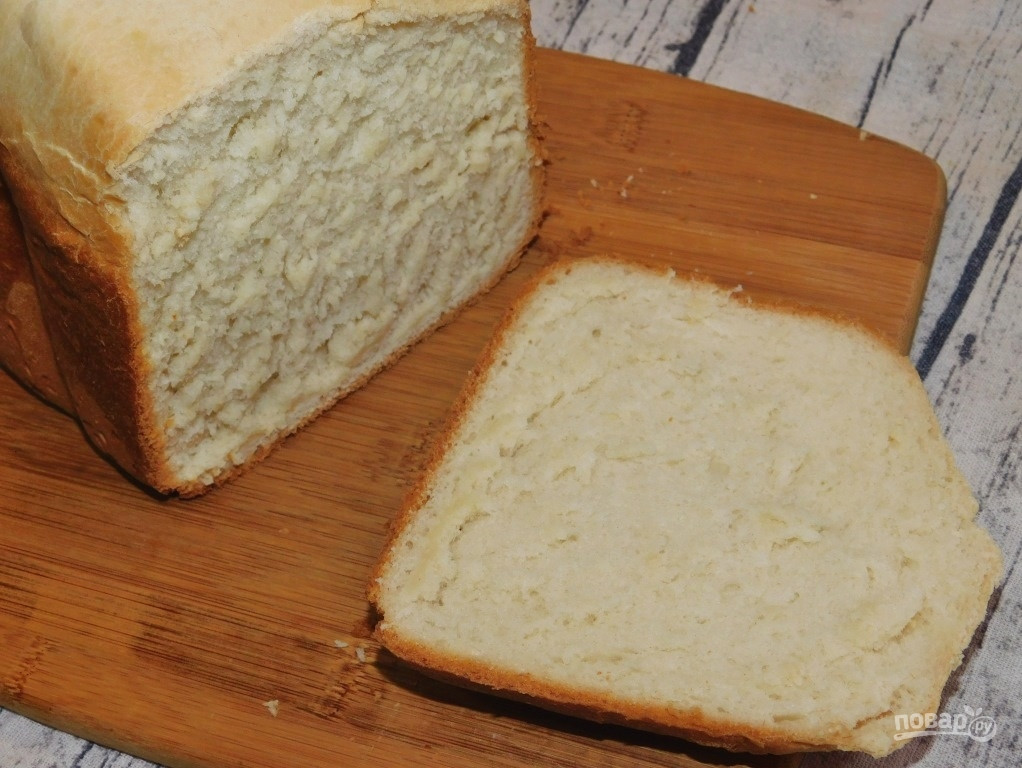 Белый хлеб на сухих дрожжах