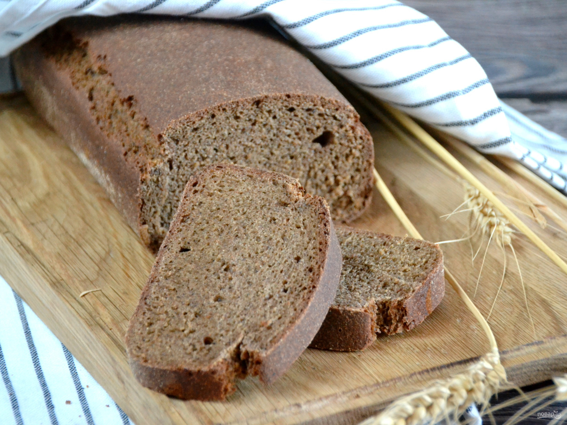 Бездрожжевой хлеб "Стройный" - пошаговый рецепт с фото на Повар.ру