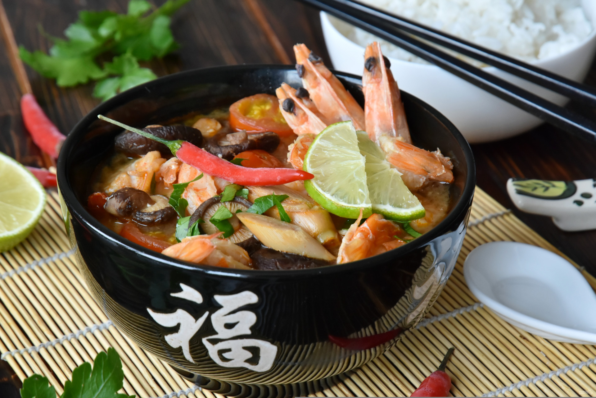 "Том Ям" в мультиварке - пошаговый рецепт с фото на Повар.ру