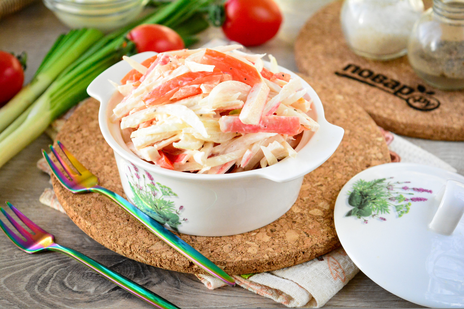 Салат Красные лодочки