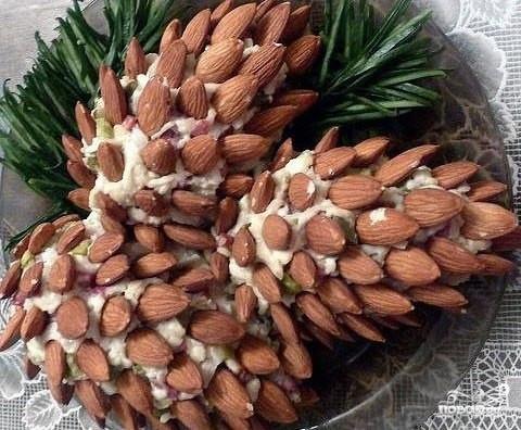 Еловые шишки салат закуска тех технологическая карта