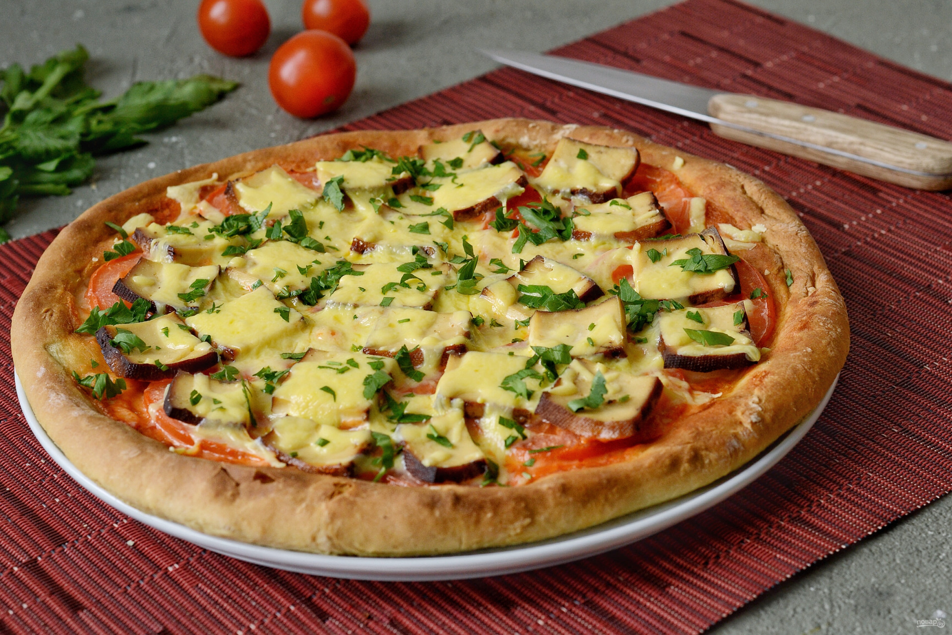 рецепт пицца с лисичками и колбасой фото 118