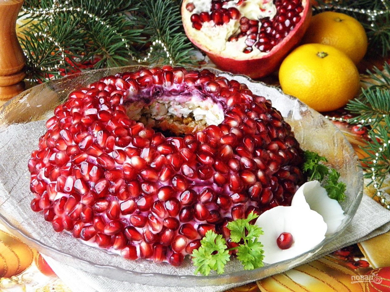 Фото салат новогодний рецепт с фото