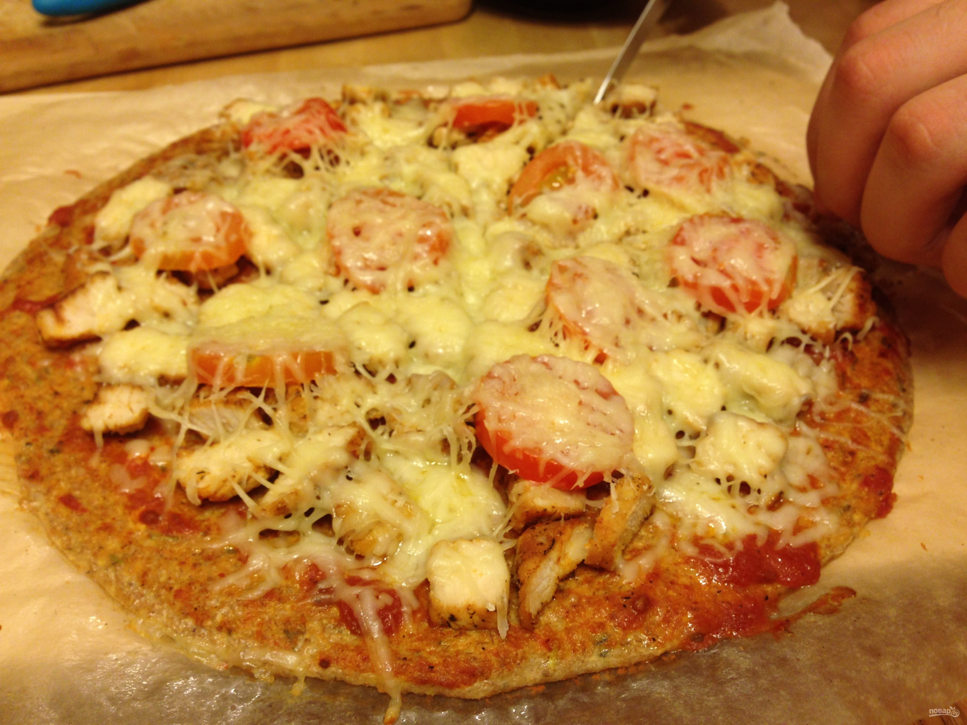 цветная капуста пицца рецепт фото 116