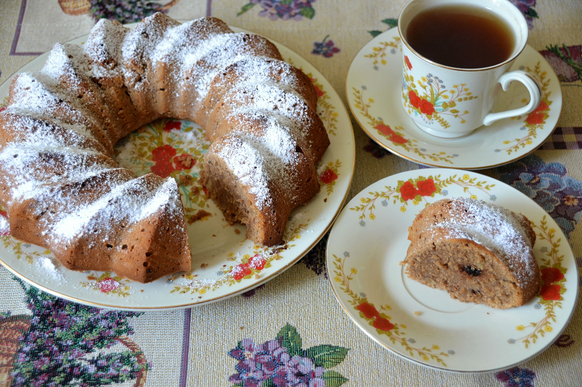 Йоркширский чайный кекс