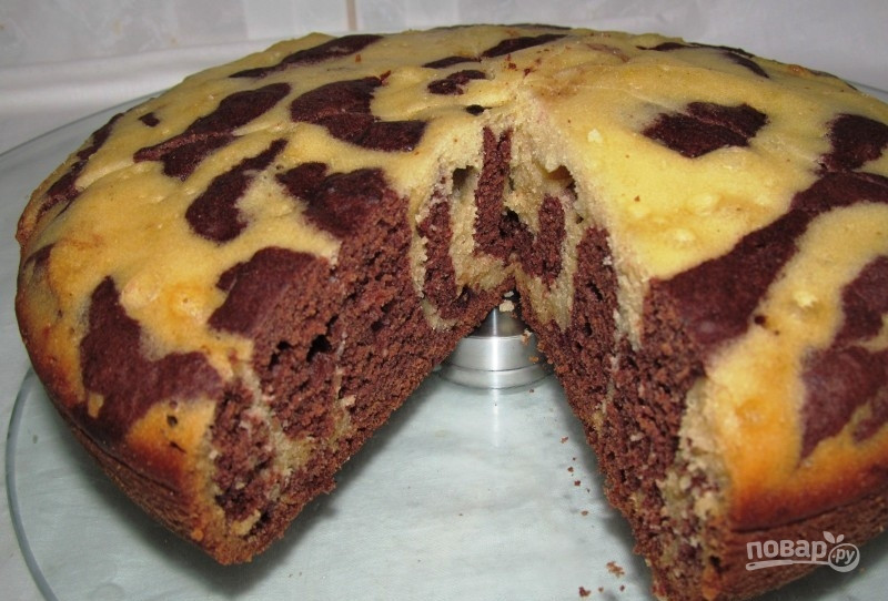Зебра в мультиварке рецепты со сметаной пирог с фото