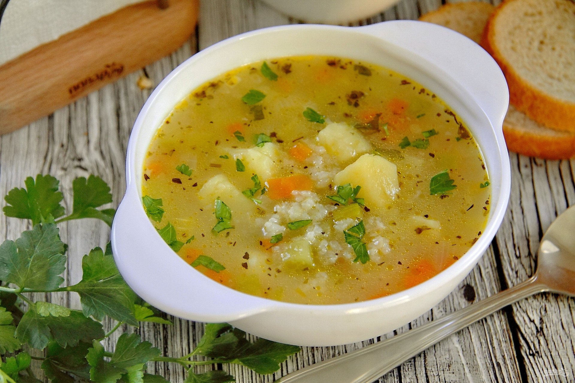 Суп с чечевицей и картофелем и курицей рецепт с фото пошагово классический