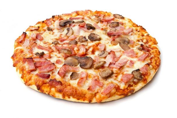 Пицца С Грибами И Сыром Фото