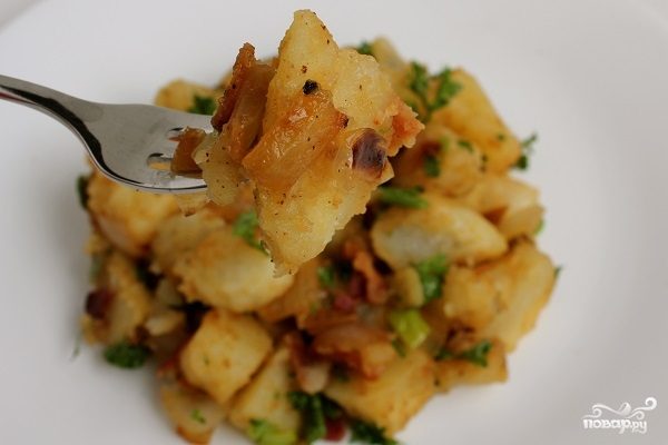 Немецкий картофельный салат классический рецепт с фото
