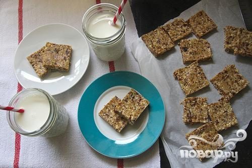 Батончики "Мюсли" с орехами кешью