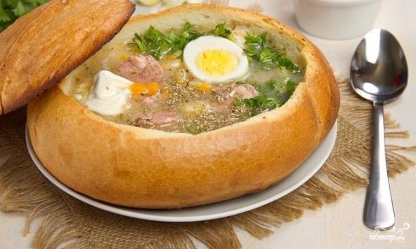 Суп В Хлебе Рецепт Фото