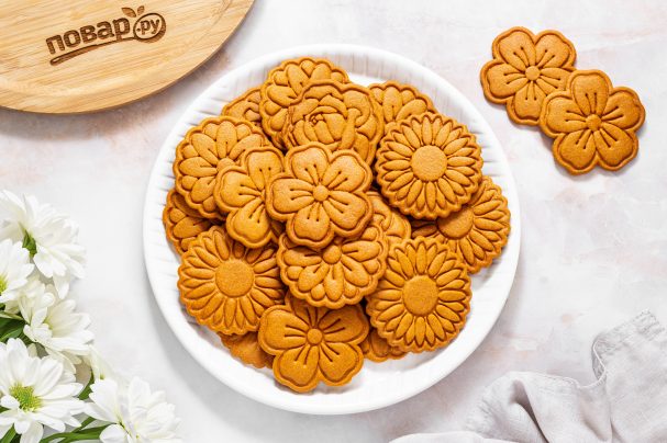 Имбирное печенье постное