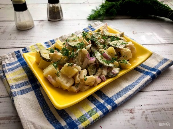 Финский картофельный салат