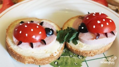 Бутерброды В Школу Ребенку Рецепты С Фото