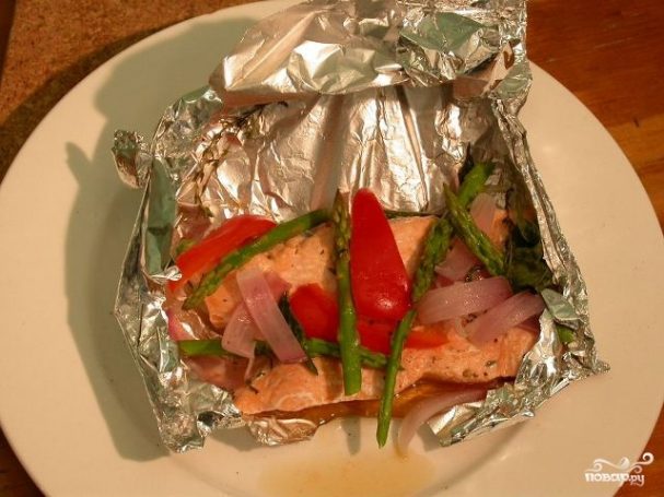 Рыба в духовке в рецепты с фото кижуч