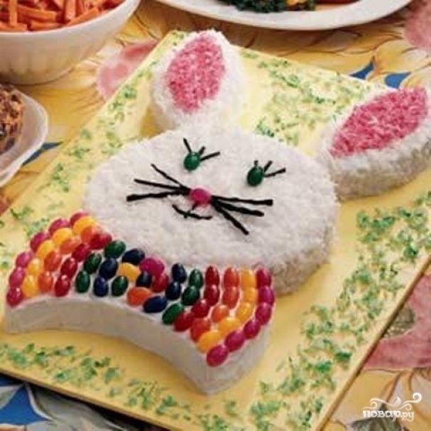 Торт "Пасхальный кролик"