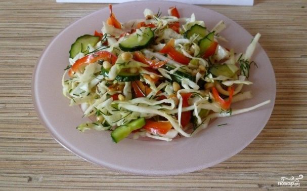Диетический салат рецепт с фото пошагово