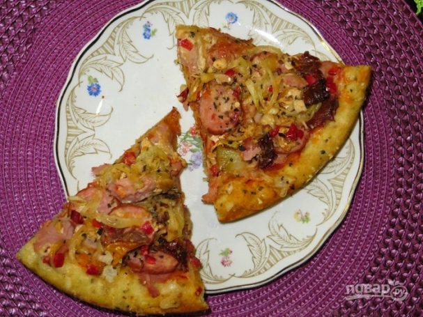 Простой Пошаговый Рецепт С Фото Пицца