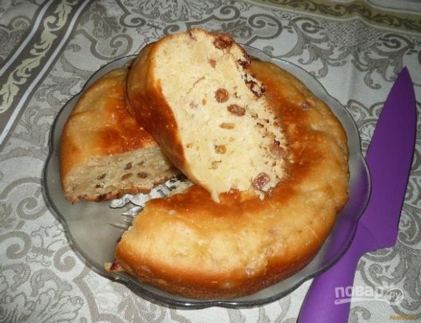 Тесто на ряженке для пирога