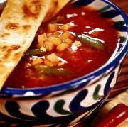 Мексиканский суп с тортильями