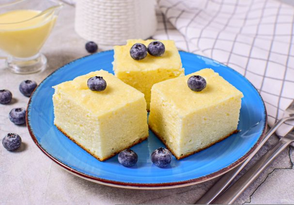 Запеканка на кефире в мультиварке