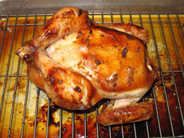 Курица в духовке на решетке в духовке рецепт с фото пошагово