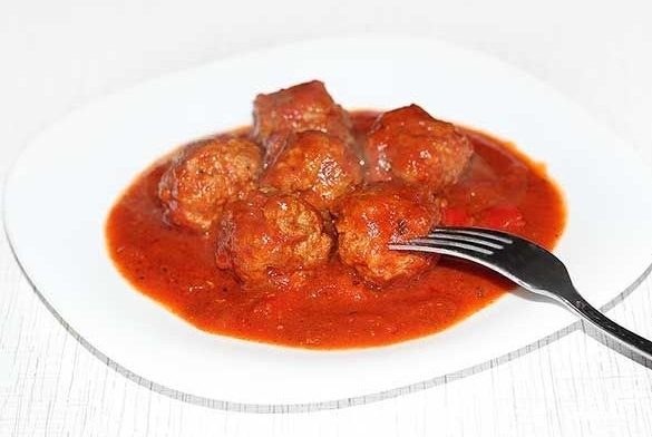 Тефтели в томатном соусе на сковороде рецепт классический пошаговый с фото