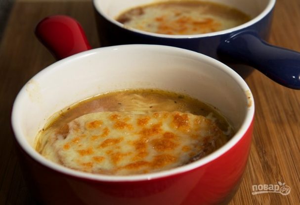 Луковый суп (классический французский)