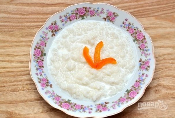 Жидкая рисовая каша