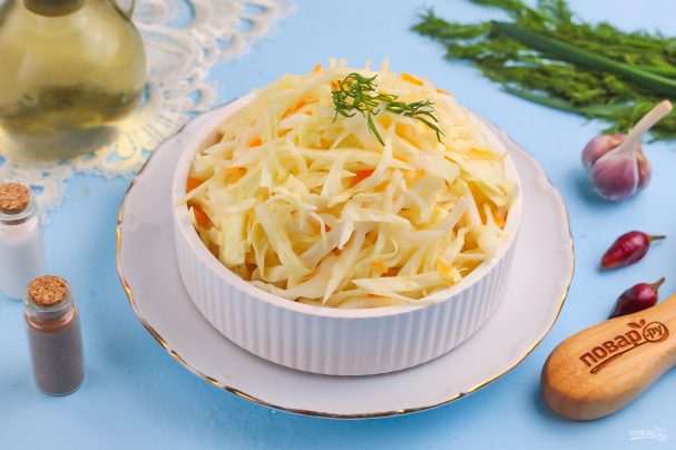 Квашеная капуста классическая