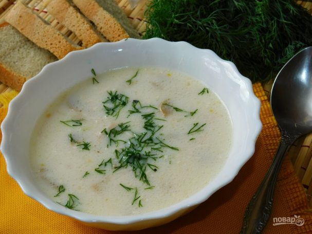 Грибной суп по-венгерски