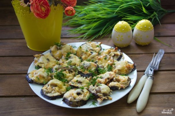 Баклажаны с грибами рецепты быстро и вкусно на сковороде с фото