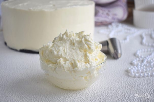 Сырный крем для торта крем рецепт с фото пошагово