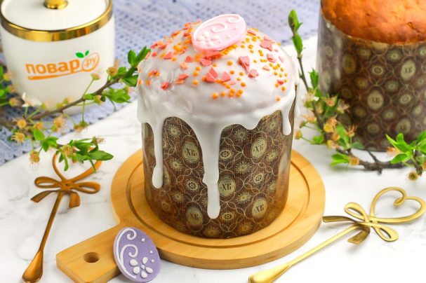 Помадка на куличи