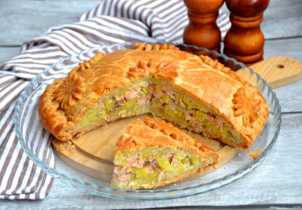 Курник с рыбой