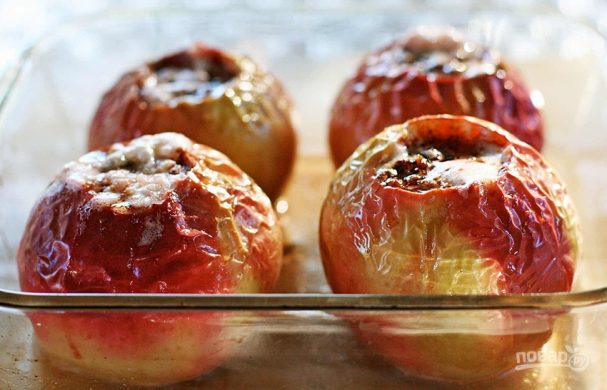 Рецепт запекания яблок в духовке