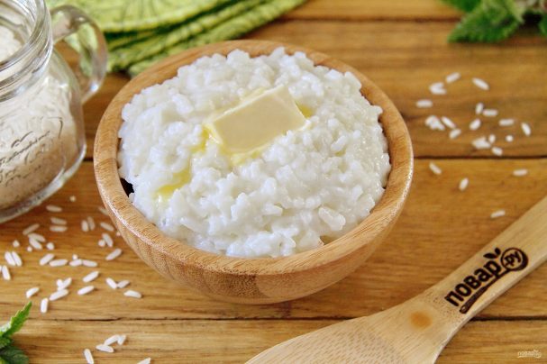 Как приготовить рисовую кашу на воде в кастрюле пошаговый рецепт с фото