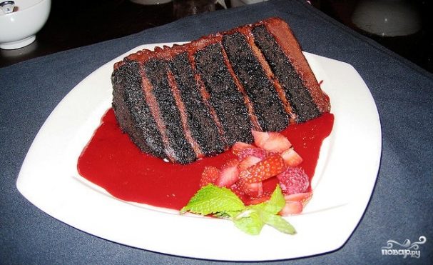 Торт "Великая шоколадная стена"