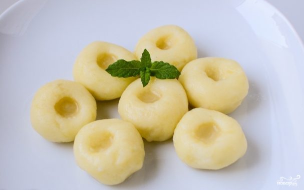 Картофельные клецки рецепт с фото