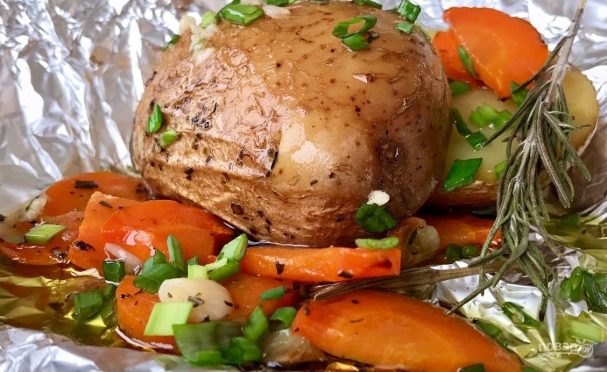 Картофель в мундире (просто и вкусно)