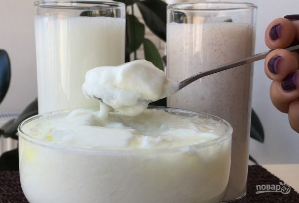Домашний йогурт со злаками