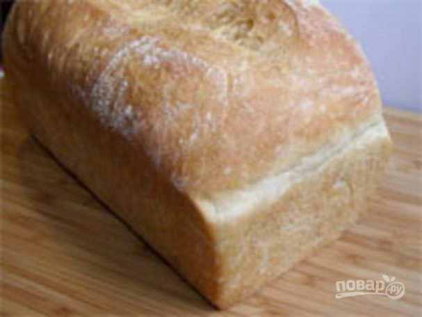 Хлеб белый для духовки